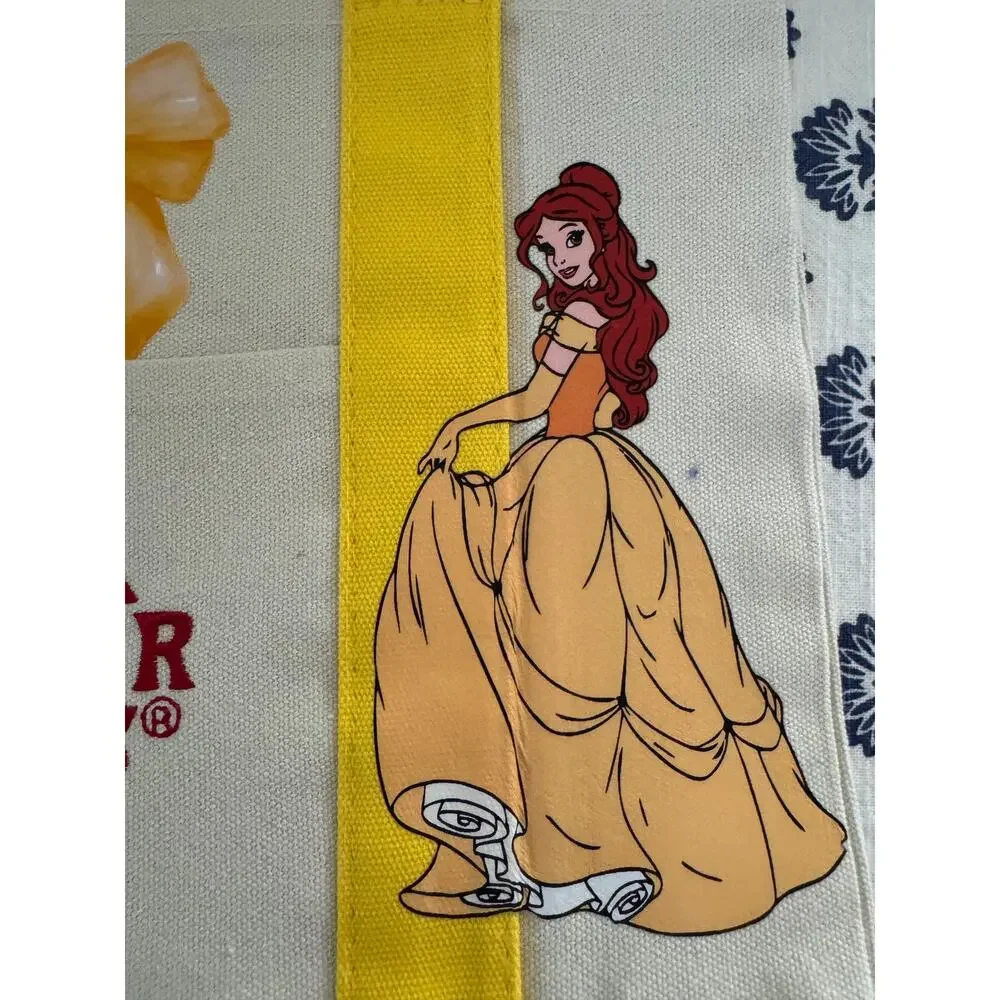 Disney Belle Double Sided Custom Made Trader Joes Mini Tote